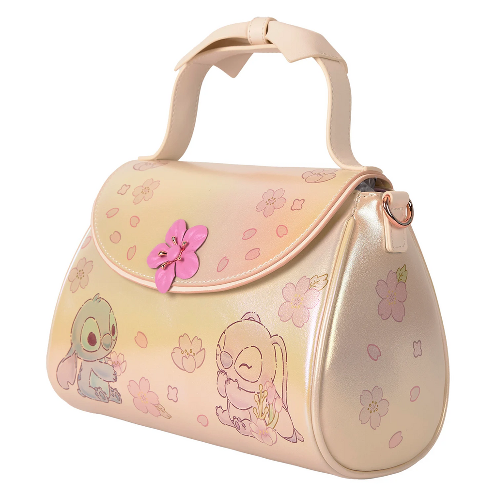 Sac Loungefly Disney Stitch Angel Sakura Bandoulière