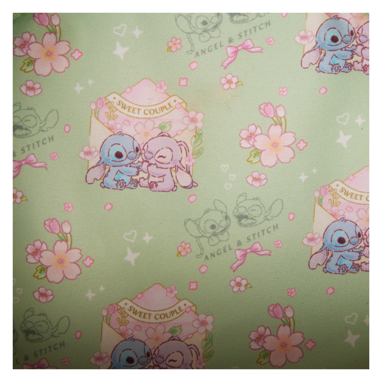 Sac Loungefly Disney Stitch Angel Sakura Bandoulière