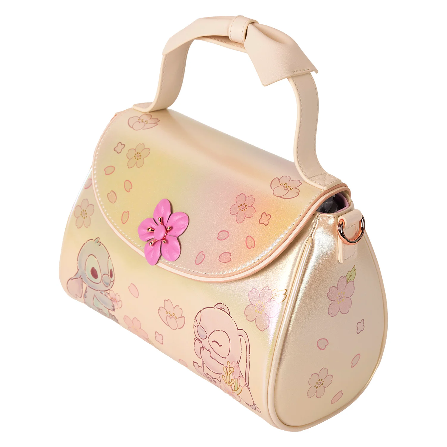 Sac Loungefly Disney Stitch Angel Sakura Bandoulière