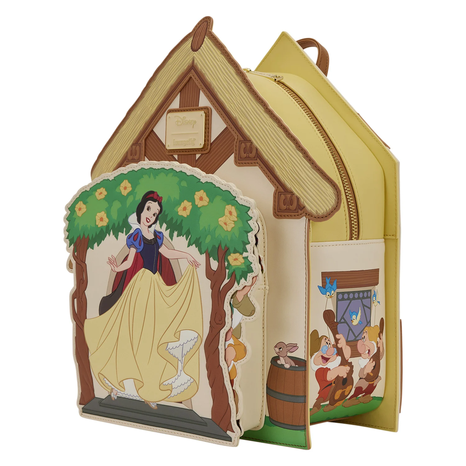 Sac Loungefly Disney Blanche-Neige Maison des Sept Nains