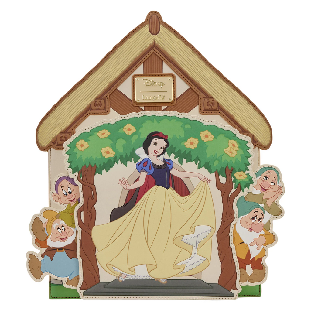 Sac Loungefly Disney Blanche-Neige Maison des Sept Nains