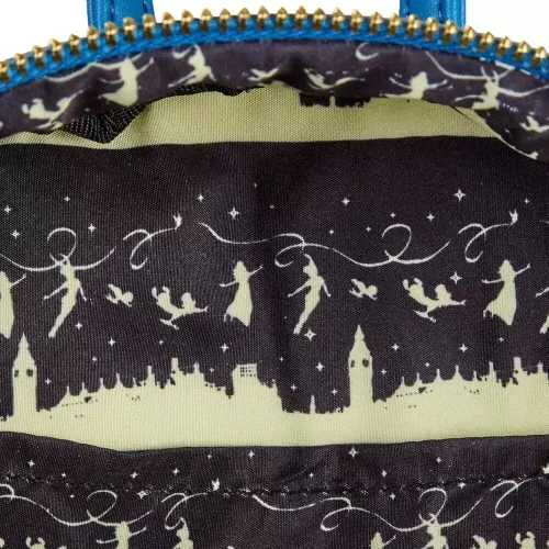 Sac à dos Loungefly Disney Peter Pan – Big Ben phosphorescent