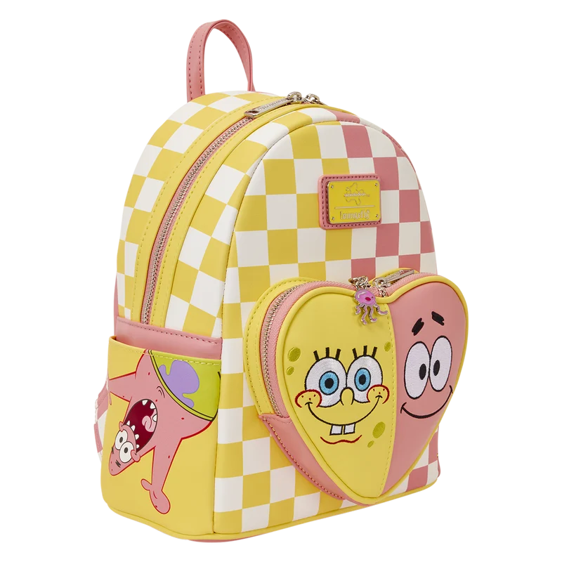 Sac Loungefly Nickelodeon Bob l’Éponge et Patrick Cœur