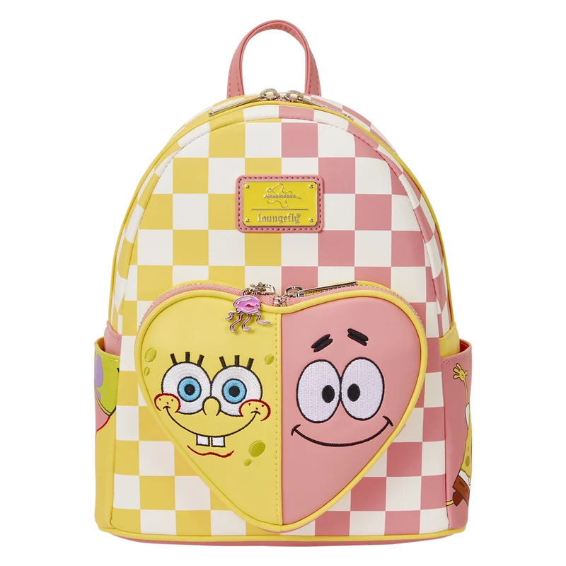 Sac Loungefly Nickelodeon Bob l’Éponge et Patrick Cœur
