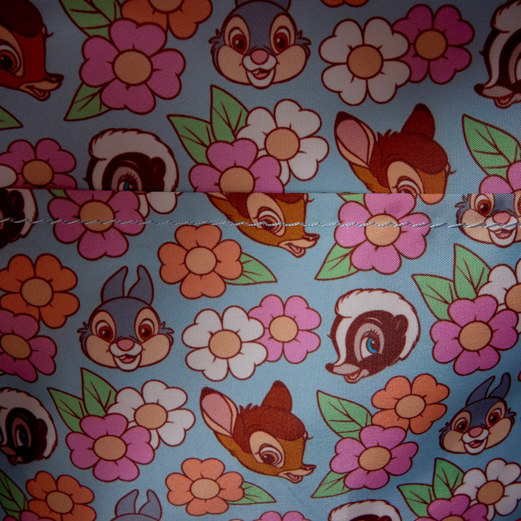 Sac Loungefly Disney Bambi Fleurs Convertible Bandoulière