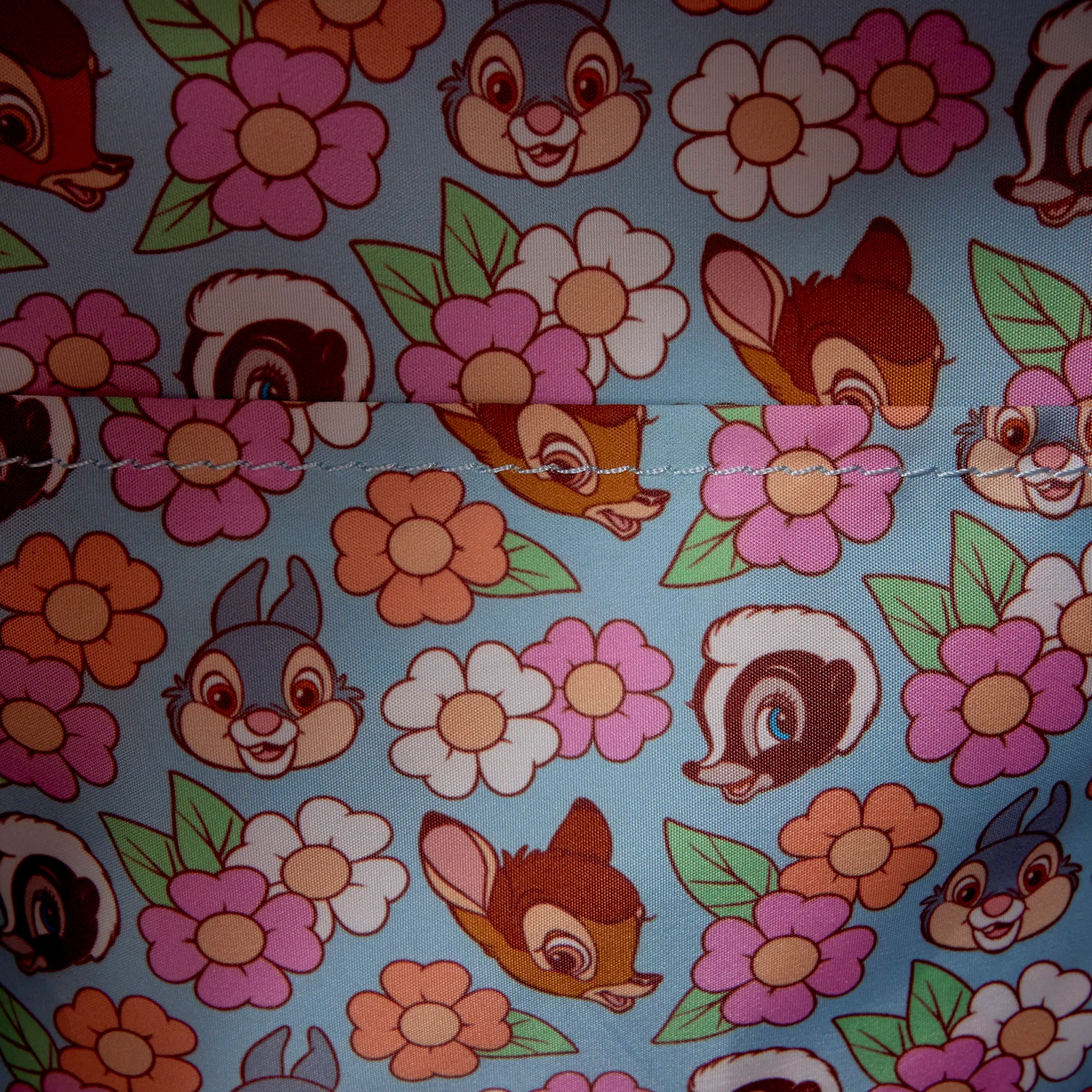 Sac Loungefly Disney Bambi Fleurs Convertible Bandoulière