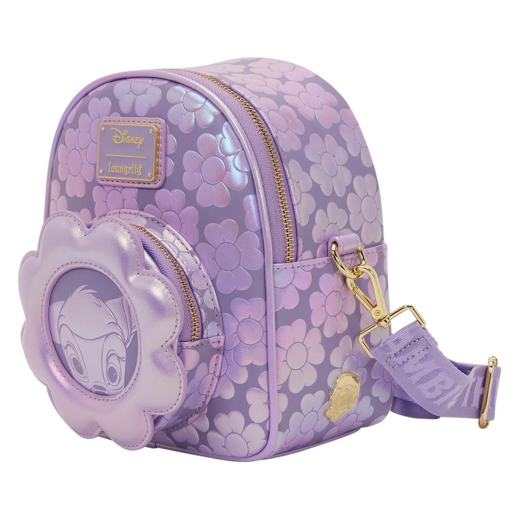 Sac Loungefly Disney Bambi Fleurs Convertible Bandoulière