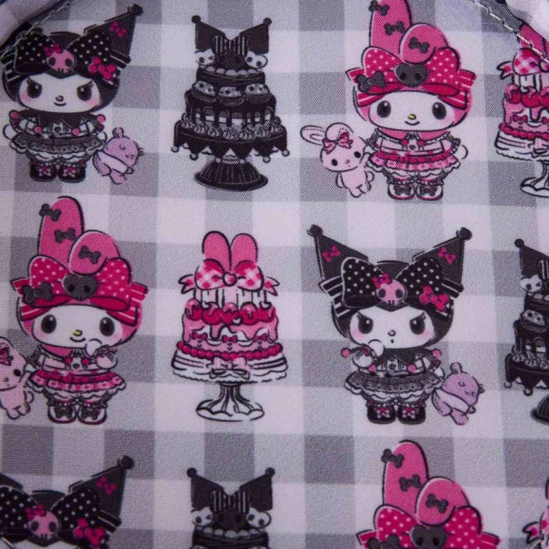Sac Loungefly Sanrio Kuromi My Melody Gâteau