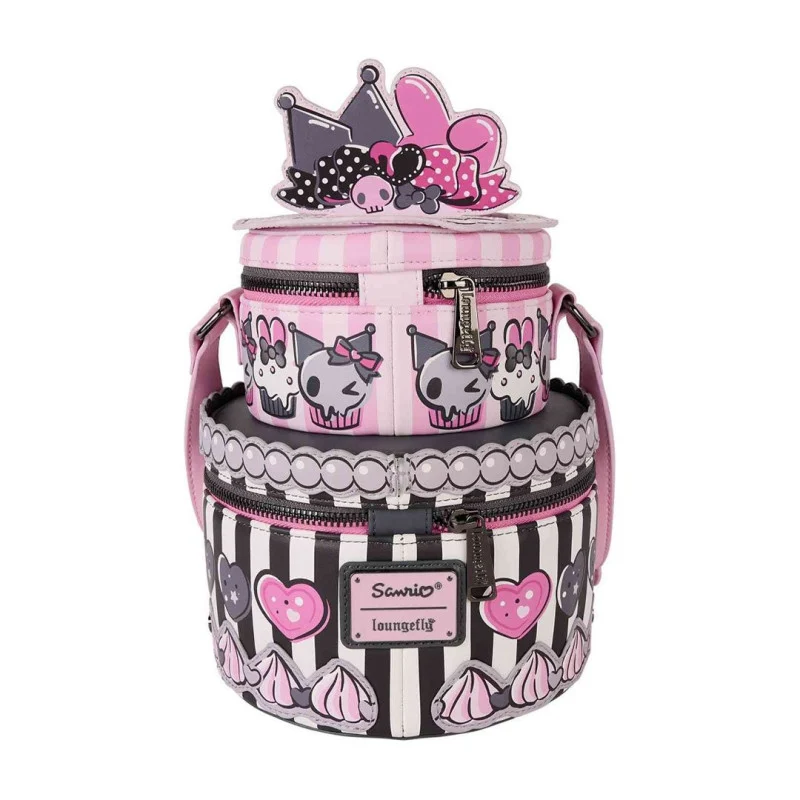 Sac Loungefly Sanrio Kuromi My Melody Gâteau