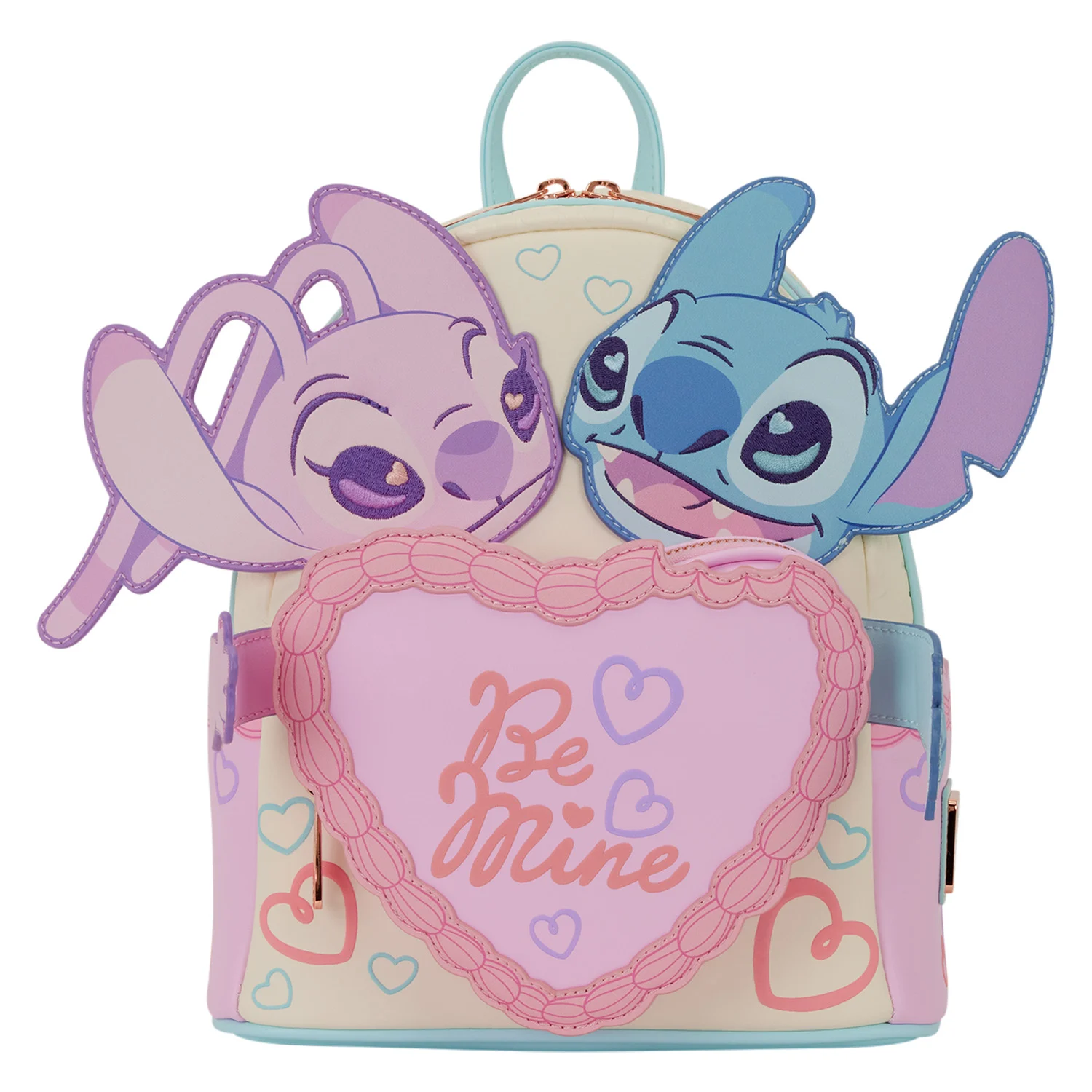 Sac Loungefly Disney Stitch et Angel Be Mine