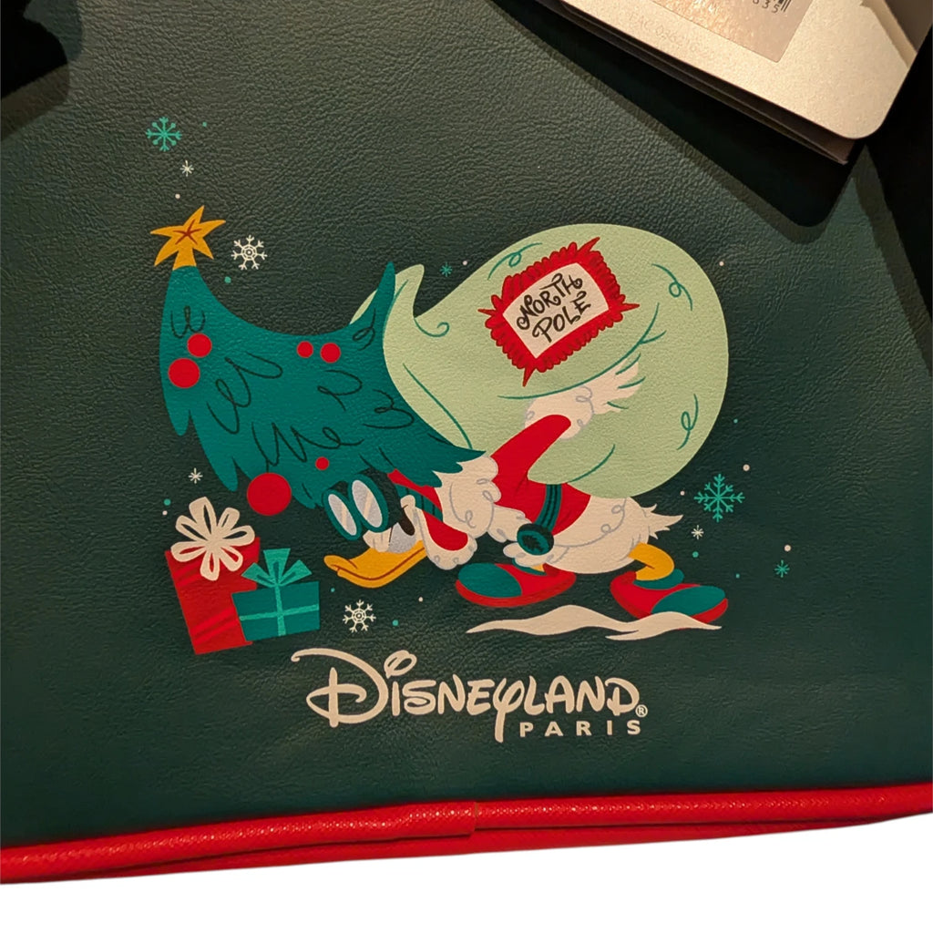 Loungefly Disneyland Paris Mickey & Minnie Train de Noël – Mini sac à dos
