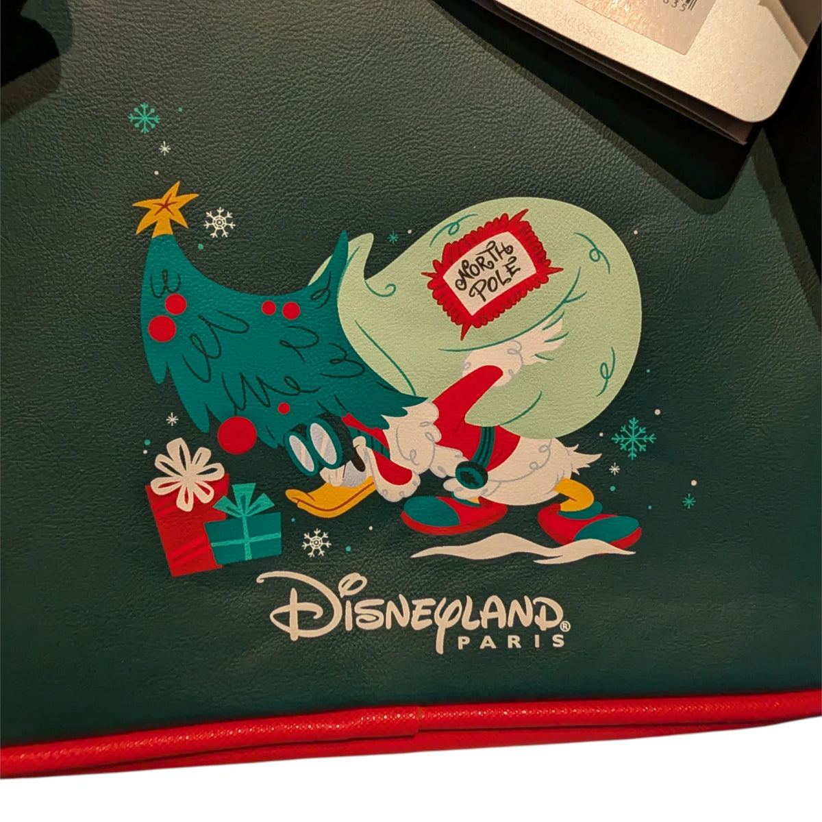 Loungefly Disneyland Paris Mickey & Minnie Train de Noël – Mini sac à dos