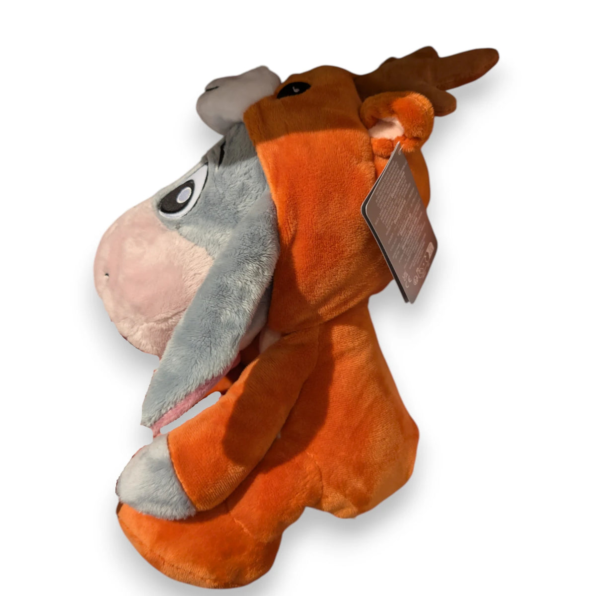 Peluche Bourriquet en costume de renne de Noël Disneyland Paris