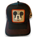 Casquette Disneyland Paris Mickey Mesh noire et rouge - vue de face
