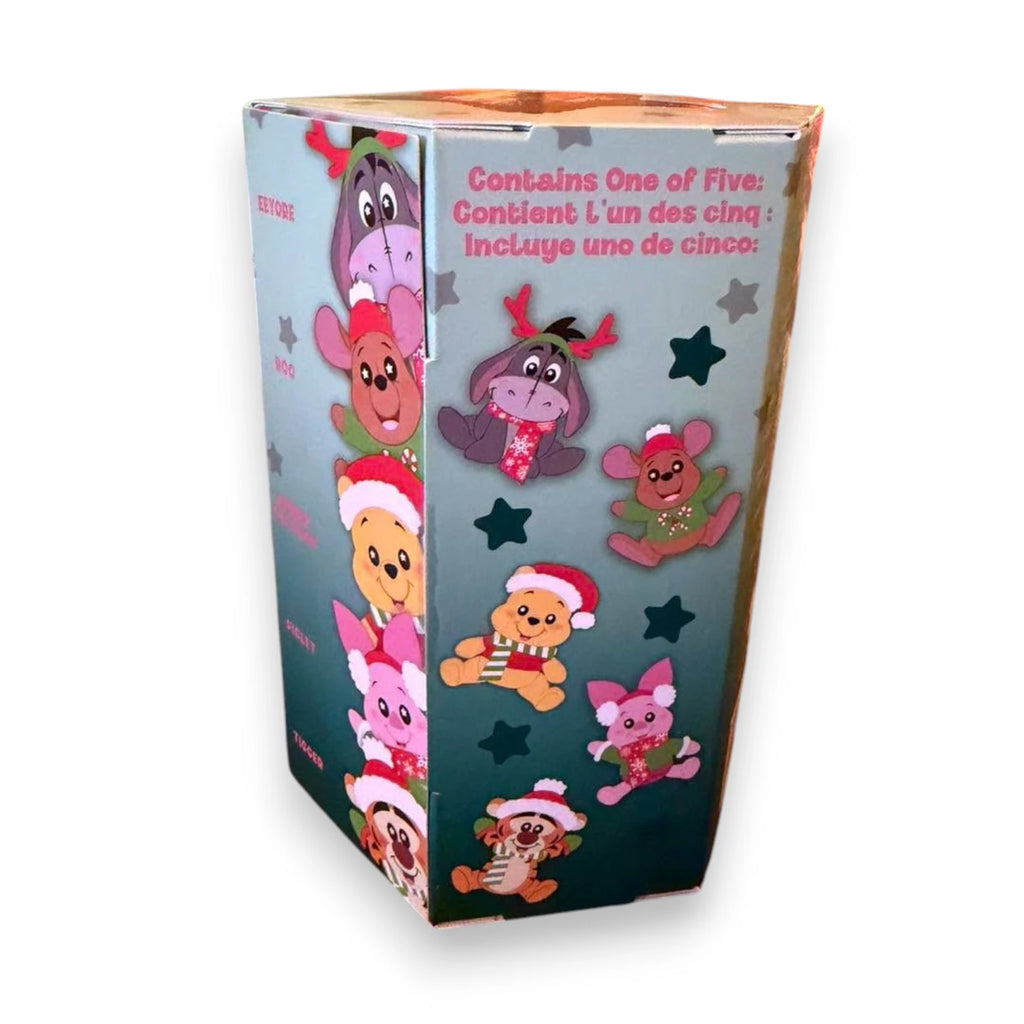 Boîte mystère Disney Wishables de Noël avec cinq peluches possibles