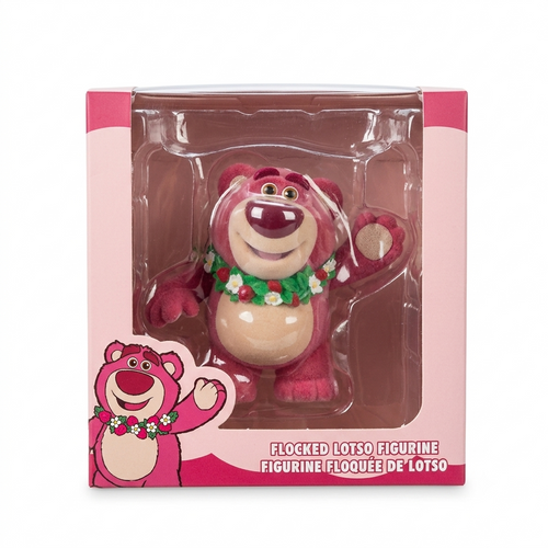 Figurine Lotso floquée Toy Story Disneyland Paris dans sa boîte
