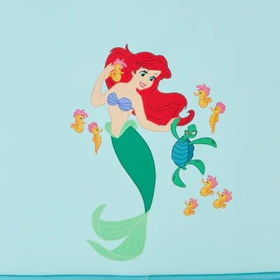 Mini sac à dos Loungefly Ariel lenticulaire WDBK3256 - illustration arrière