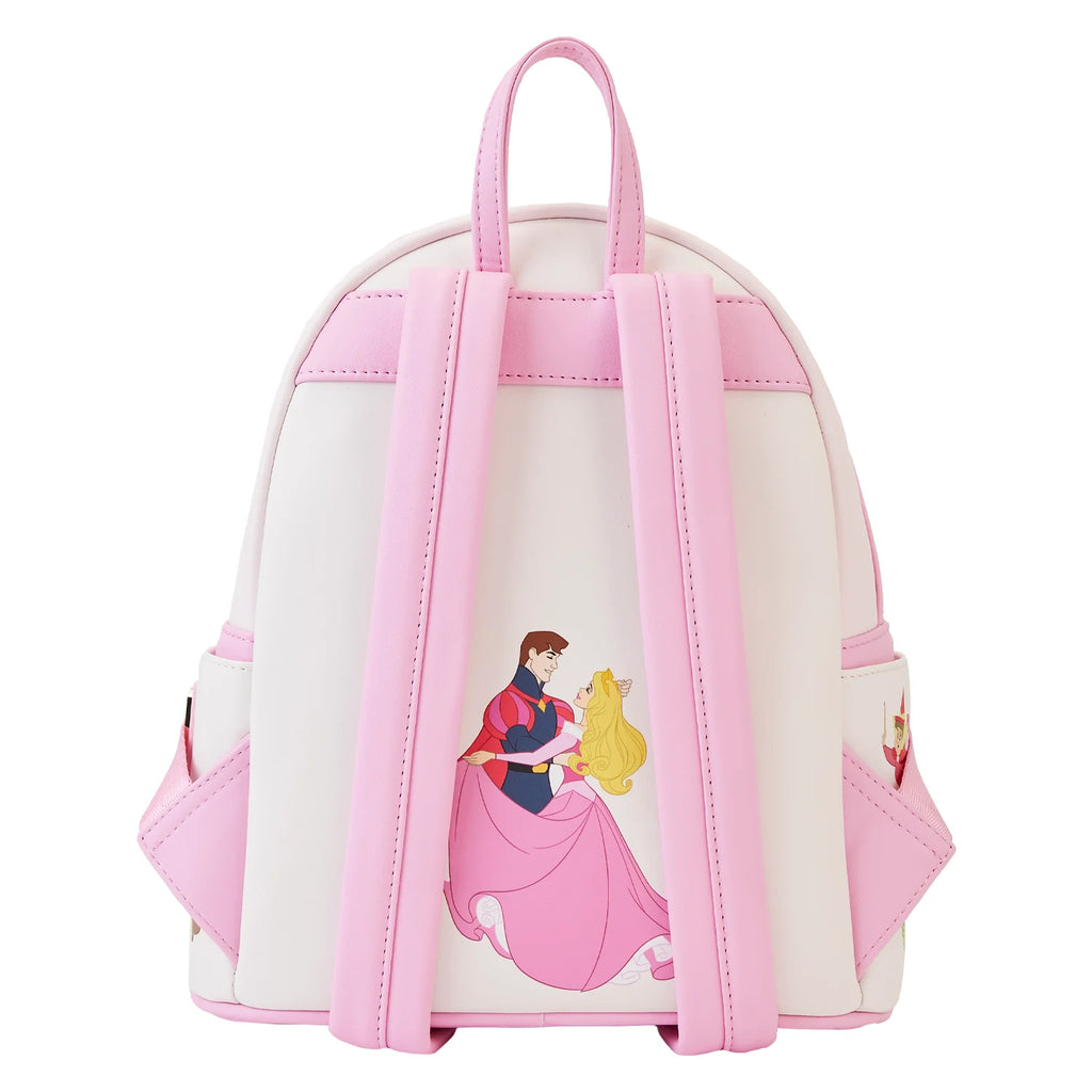 Mini sac à dos Loungefly Aurore lenticulaire WDBK3210 - côté