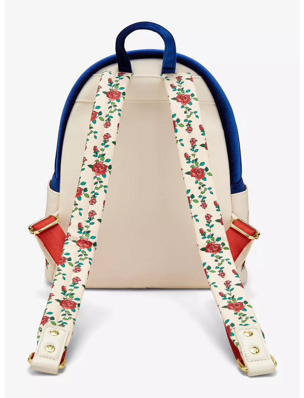 Sac à dos Loungefly Disney La Belle et la Bête velours Import US - dos