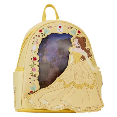 Mini sac à dos Loungefly Belle lenticulaire - effet lenticulaire