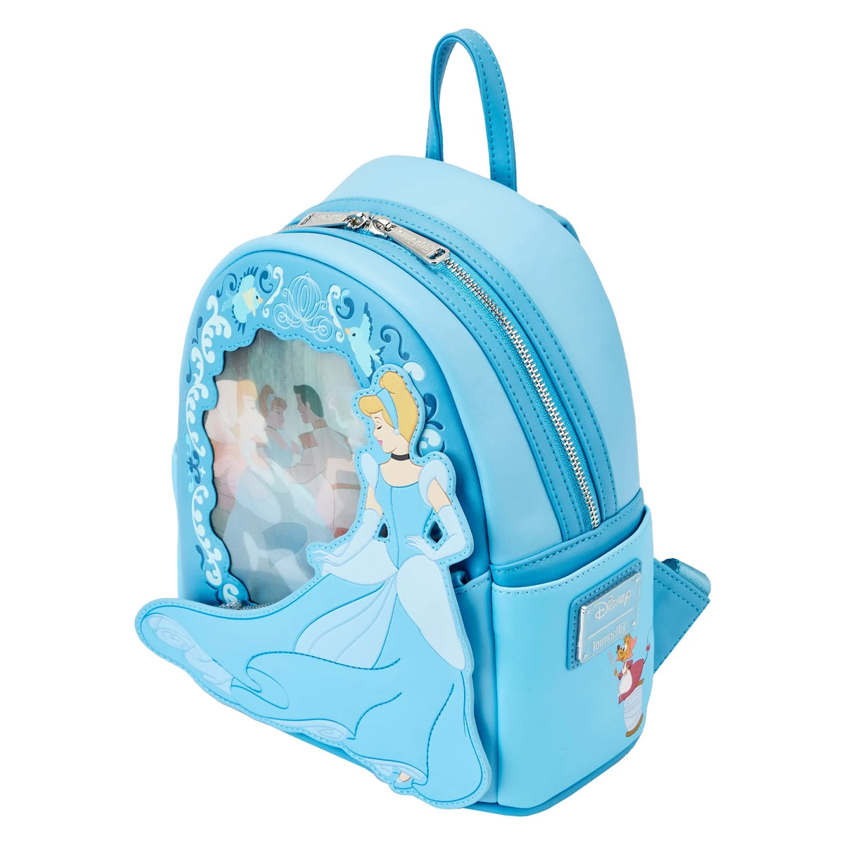 Mini sac à dos Loungefly Cendrillon lenticulaire WDBK3123 - effet lenticulaire