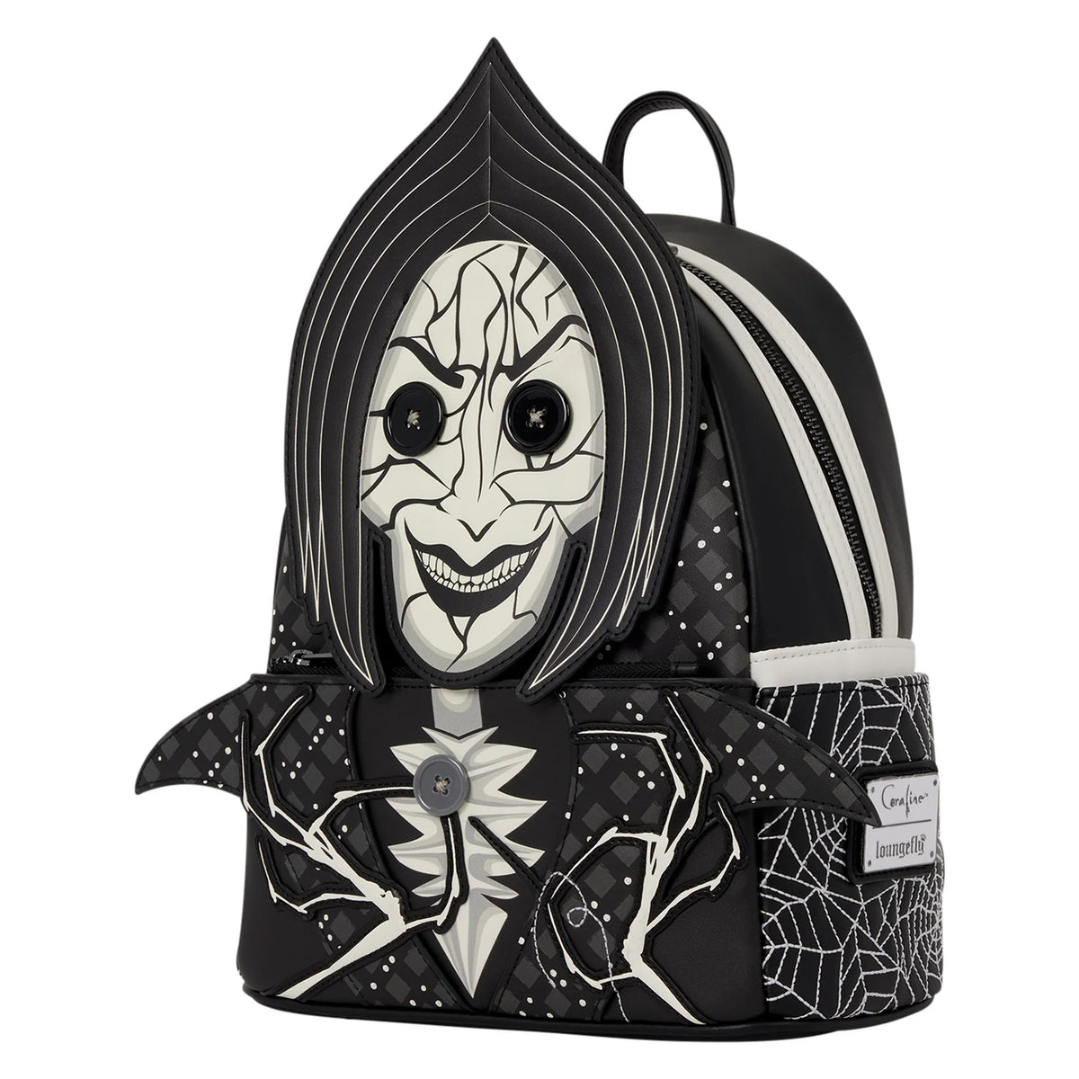 Sac Loungefly Coraline Other Mother Glow - vue trois-quarts