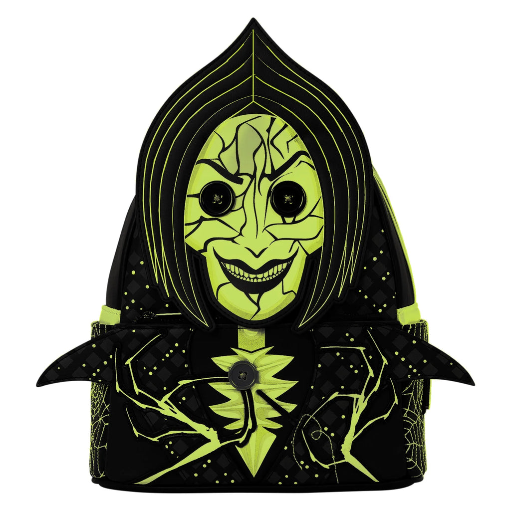 Sac Loungefly Coraline Other Mother Glow - effet phosphorescent