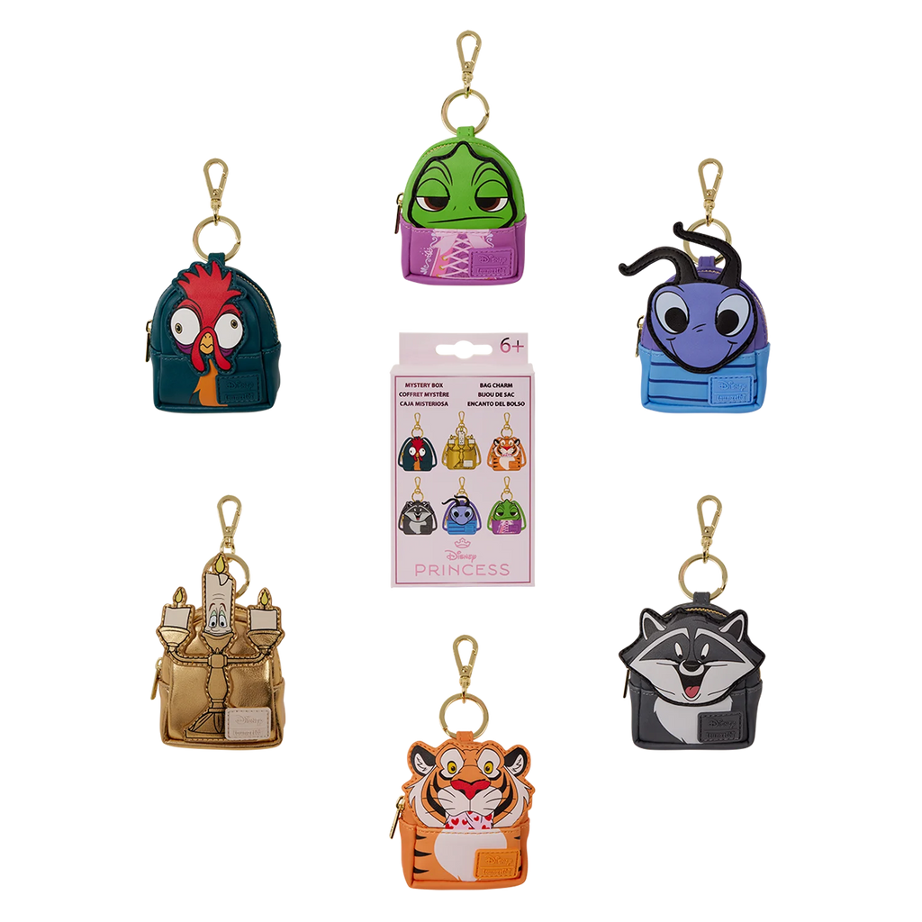 Mystery Box Loungefly Disney Princess Sidekicks - six bijoux de sac possibles