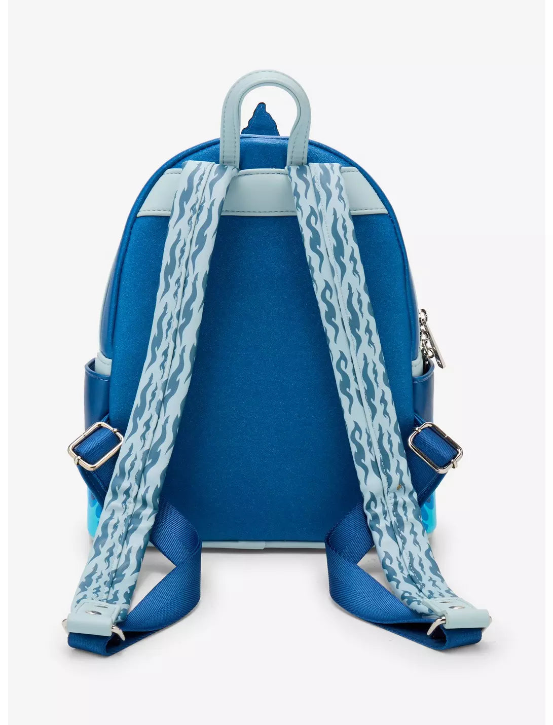 Sac à dos Loungefly Disney Hercule Hadès et flammes bleues - vue de dos