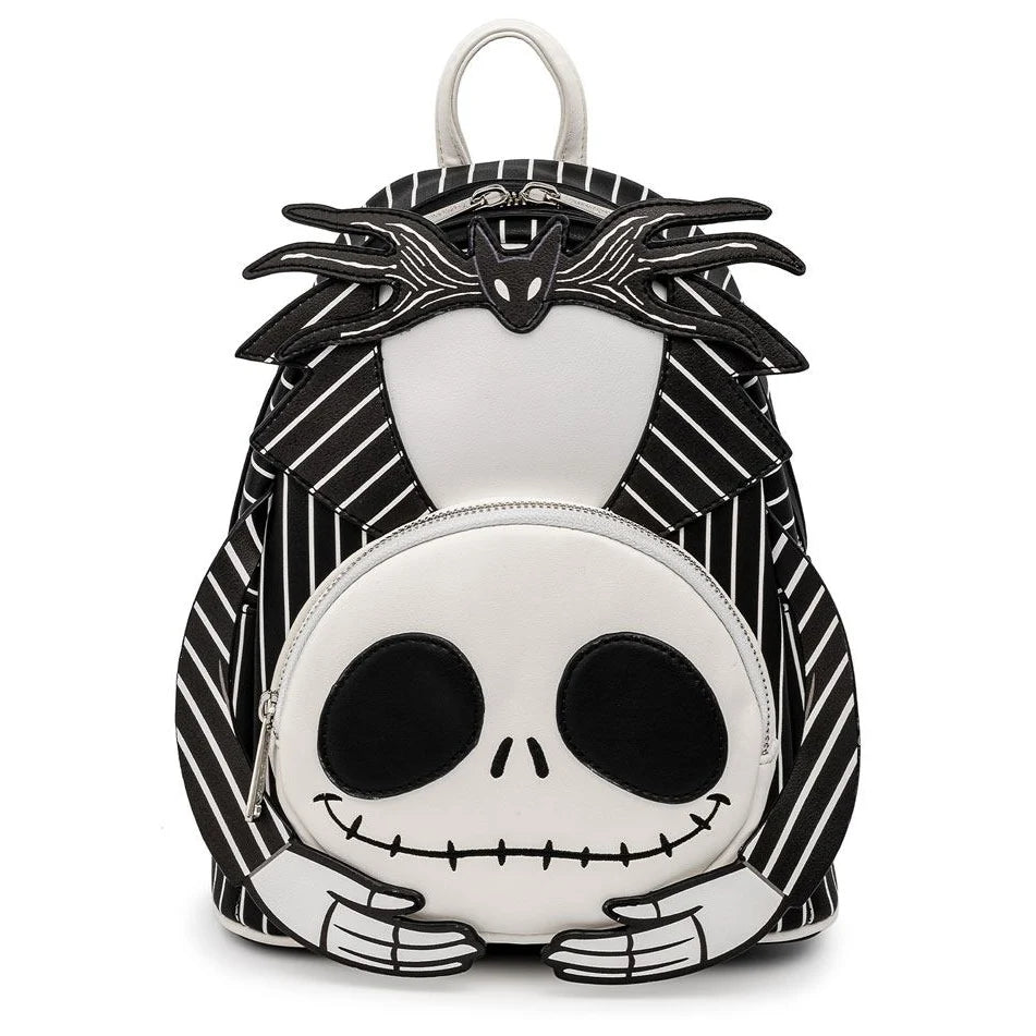 Mini sac à dos Loungefly Jack Skellington sans tête - vue de face