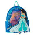 Mini sac à dos Loungefly Jasmine lenticulaire WDBK3601 - face
