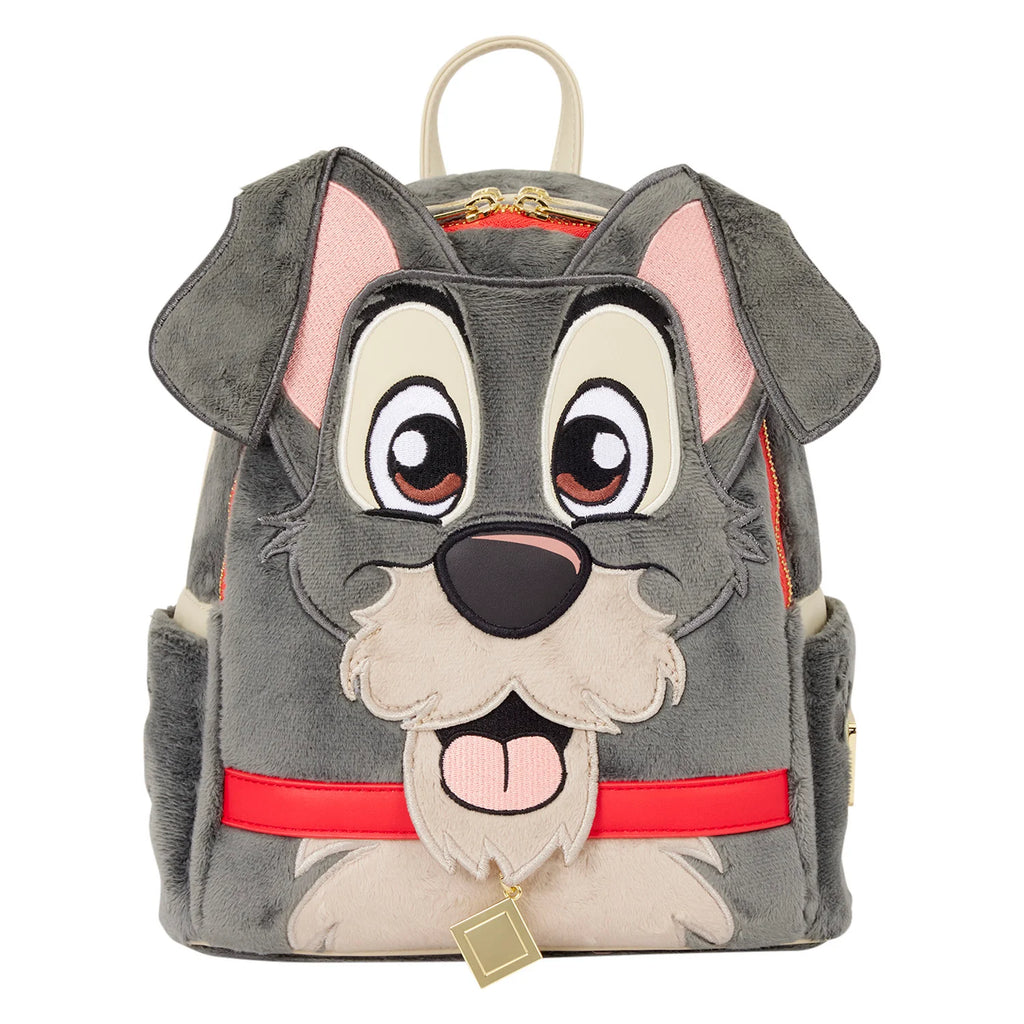 Mini sac à dos Loungefly Disney La Belle et le Clochard - Clochard cosplay vue de face