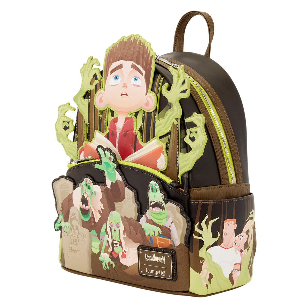 Sac Loungefly ParaNorman Zombies Glow - vue latérale