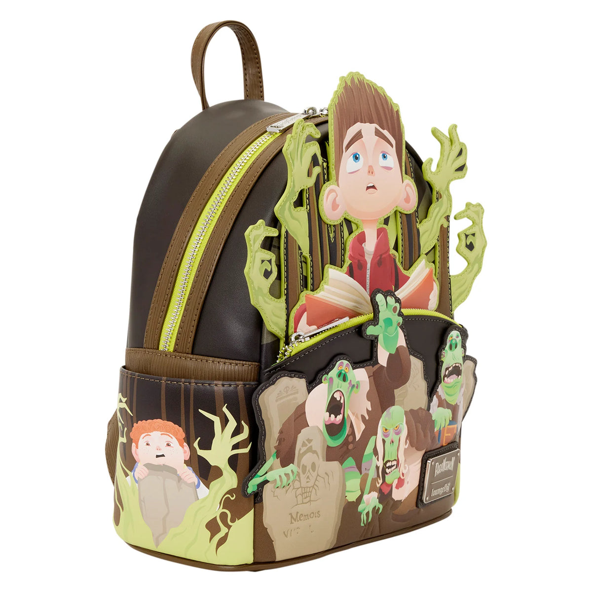 Sac Loungefly ParaNorman Zombies Glow - vue trois-quarts