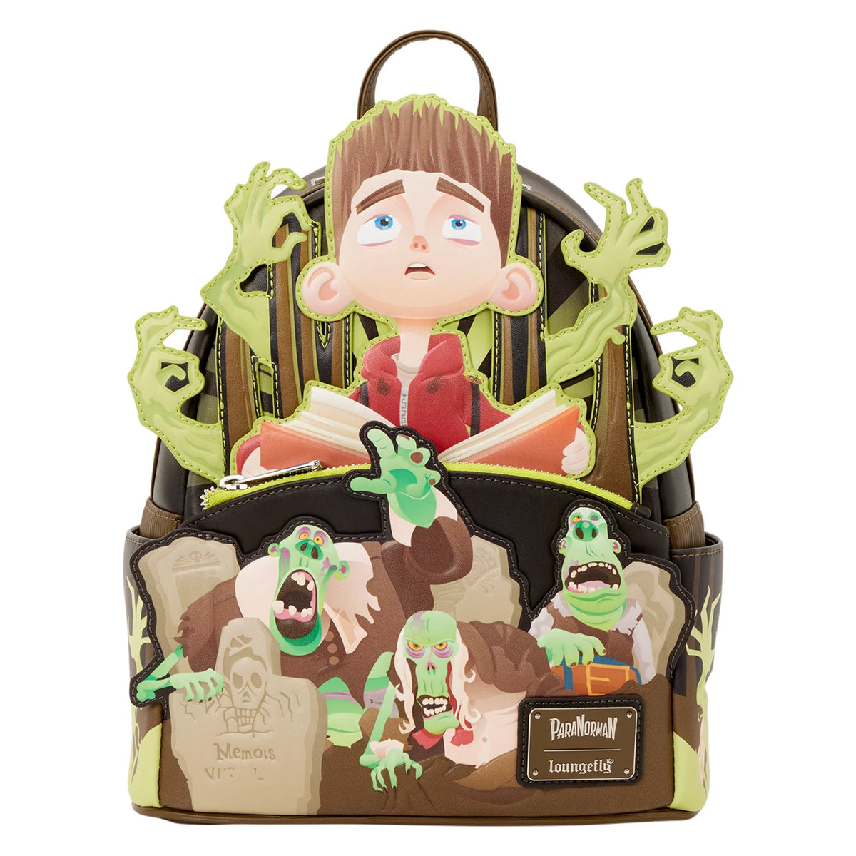 Sac Loungefly ParaNorman Zombies Glow - vue de face