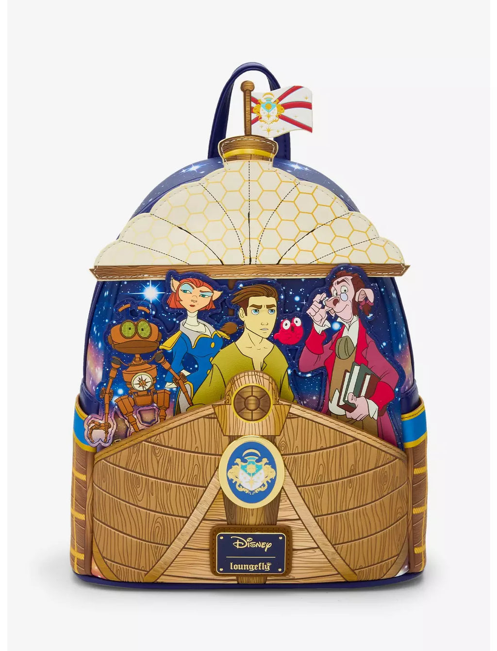 Sac à dos Loungefly Disney La Planète au Trésor RLS Legacy - vue de face