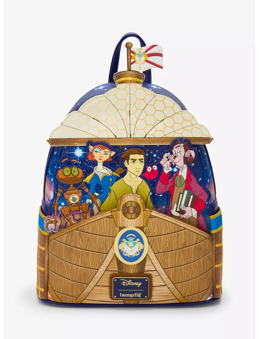 Sac à dos Loungefly Disney La Planète au Trésor RLS Legacy - vue de face