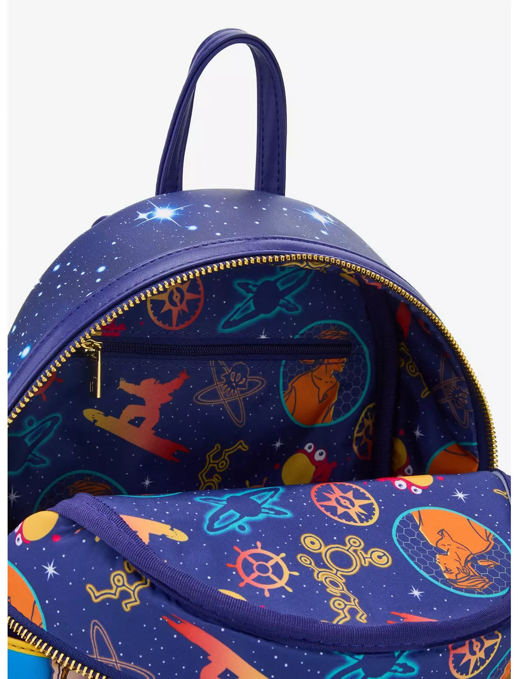 Sac à dos Loungefly Disney La Planète au Trésor RLS Legacy - détail de l’intérieur