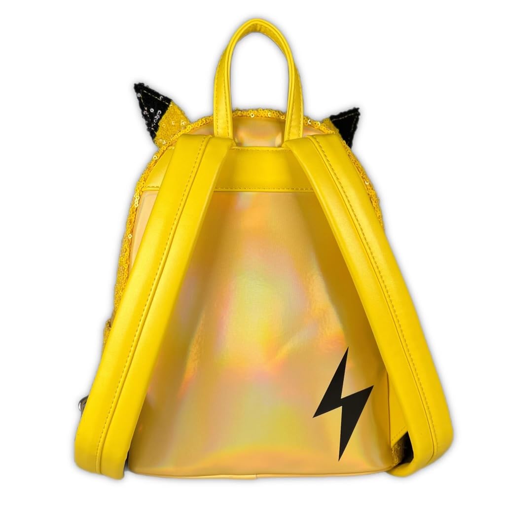 Sac Loungefly Pokémon Pikachu Sequin - dos