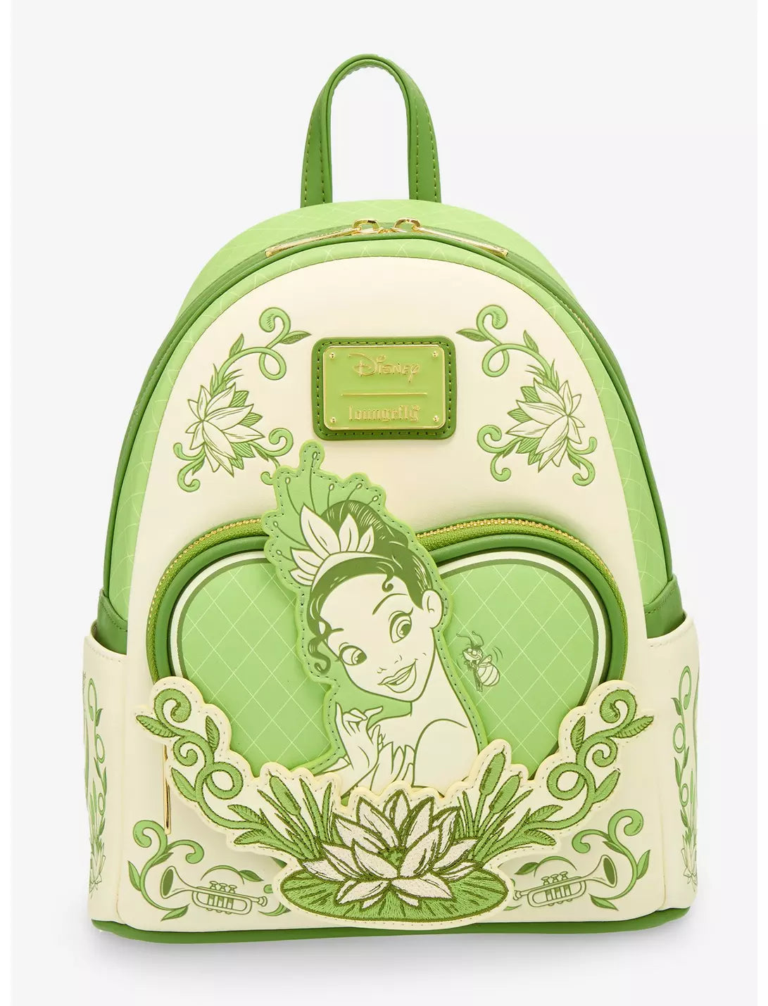 Sac à dos Loungefly Disney La Princesse et la Grenouille Tiana - vue de face