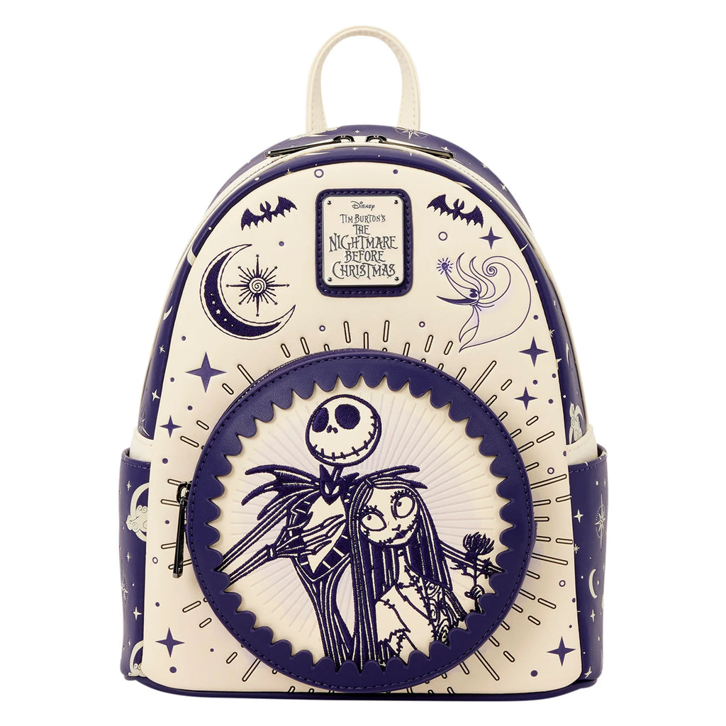 Sac à dos Loungefly L'Étrange Noël de Monsieur Jack Jack et Sally - vue de face