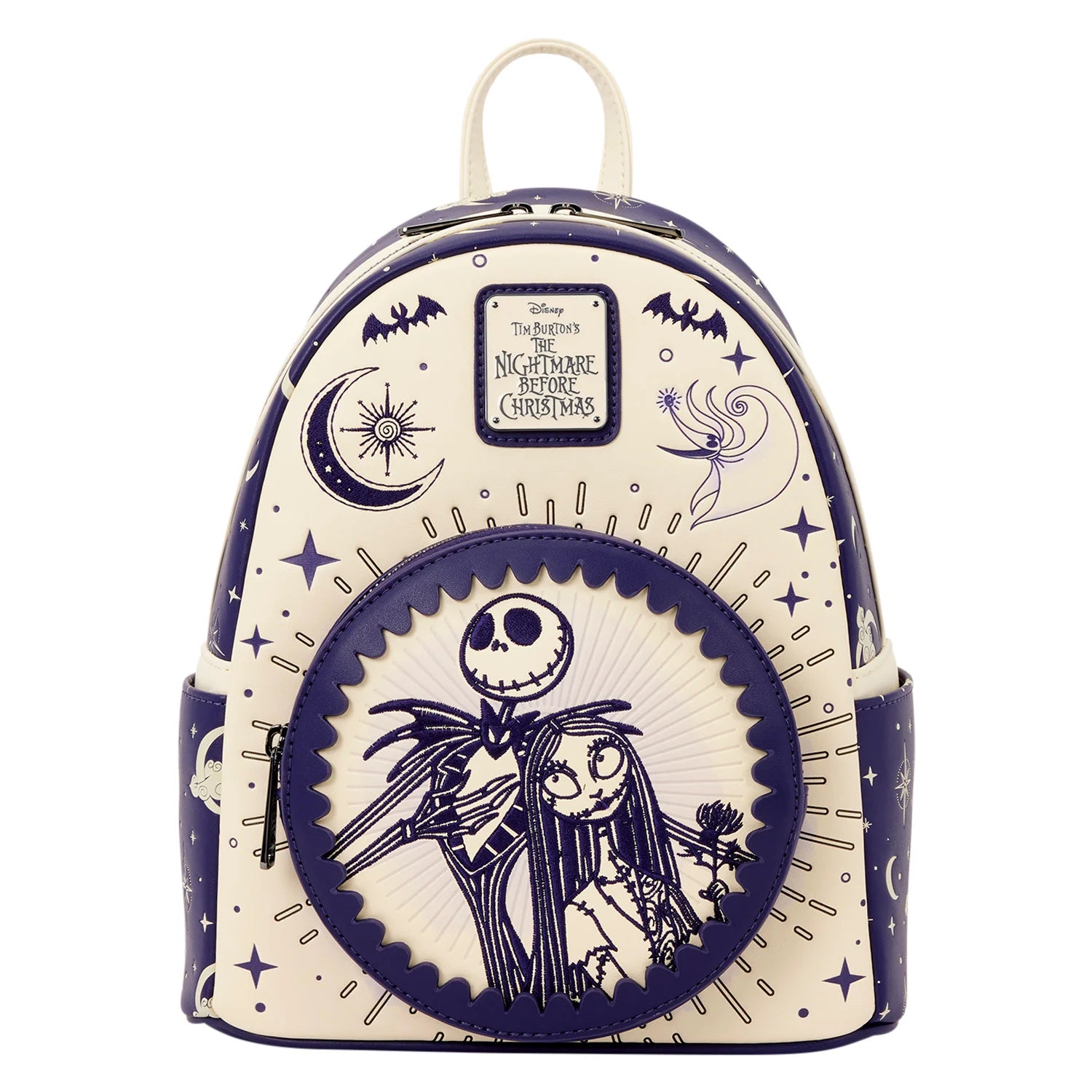 Sac à dos Loungefly L'Étrange Noël de Monsieur Jack Jack et Sally - vue de face