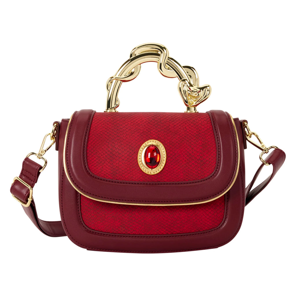 Sac bandoulière Loungefly Disney Princess Jasmine Cobra - face