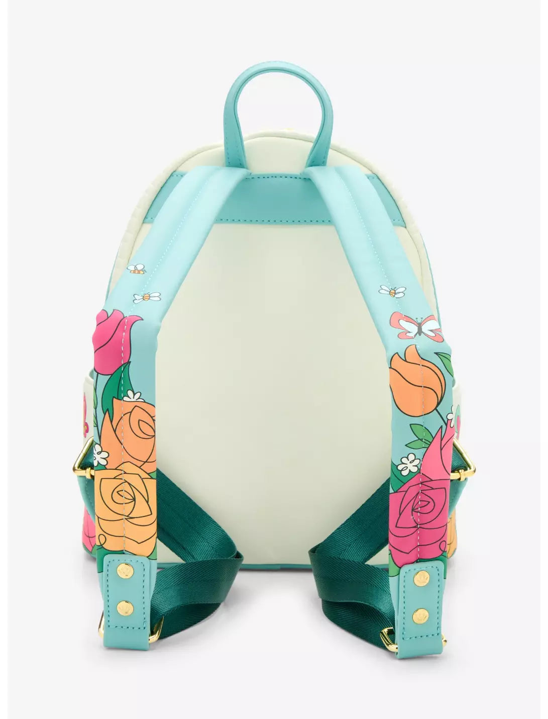 Sac à dos Loungefly Disney Winnie l’Ourson floral - vue de dos