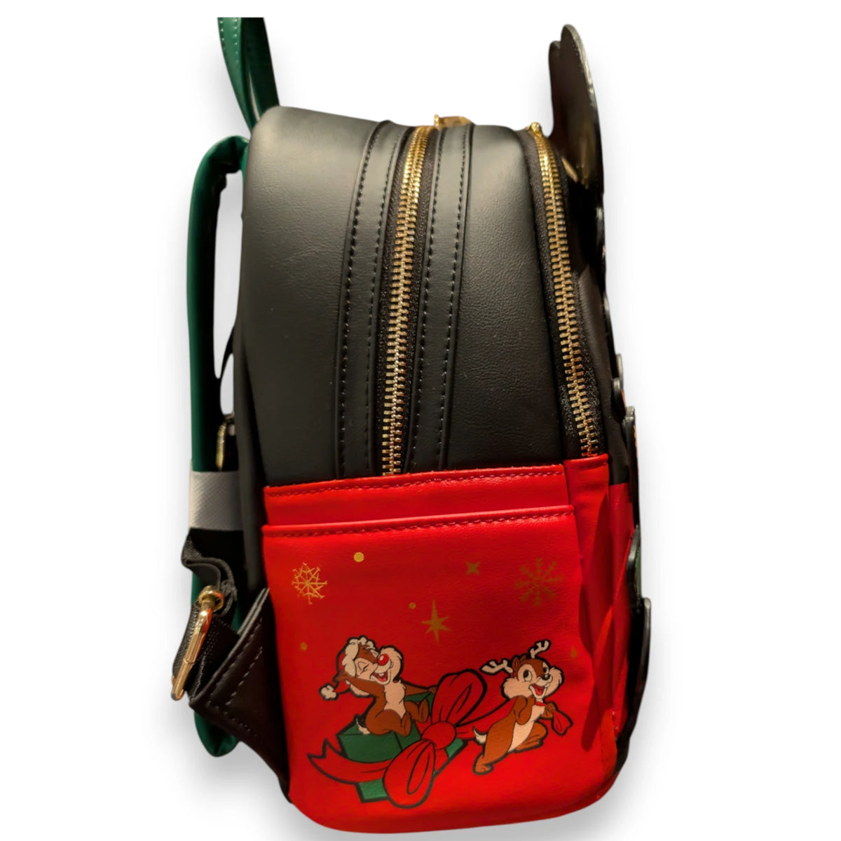 Loungefly Disneyland Paris Mickey Noël & Cadeaux – Mini sac à dos