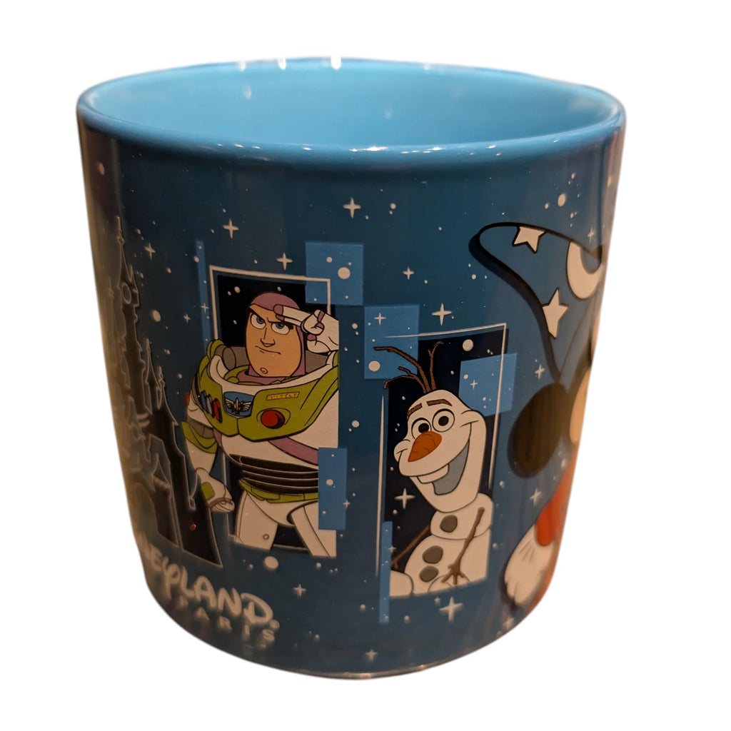 Mug Disneyland Paris lettre A avec personnages Disney - vue 1