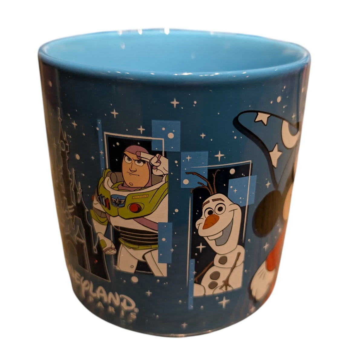 Mug Disneyland Paris lettre A avec personnages Disney - vue 1