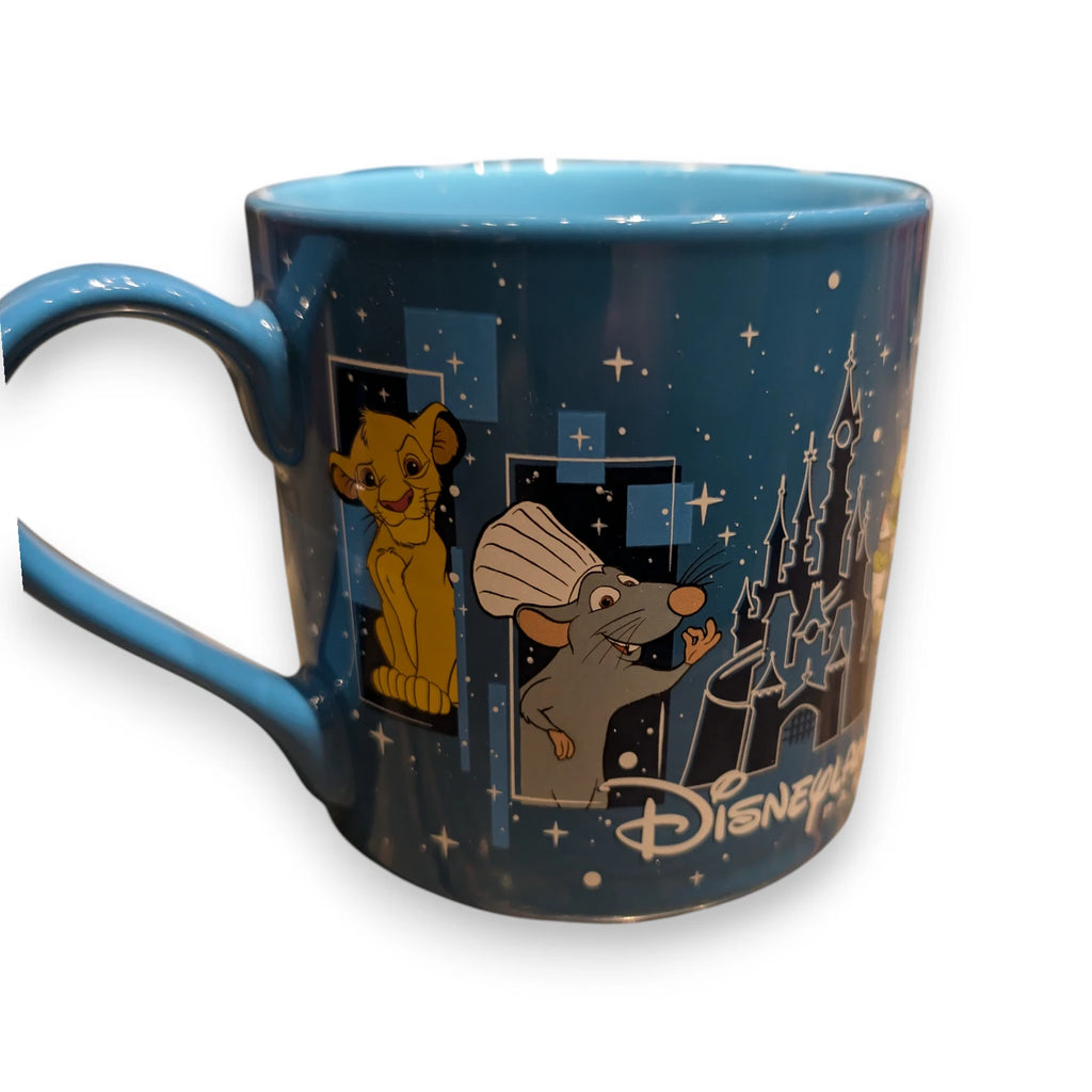 Mug Disneyland Paris lettre A avec personnages Disney - vue 2