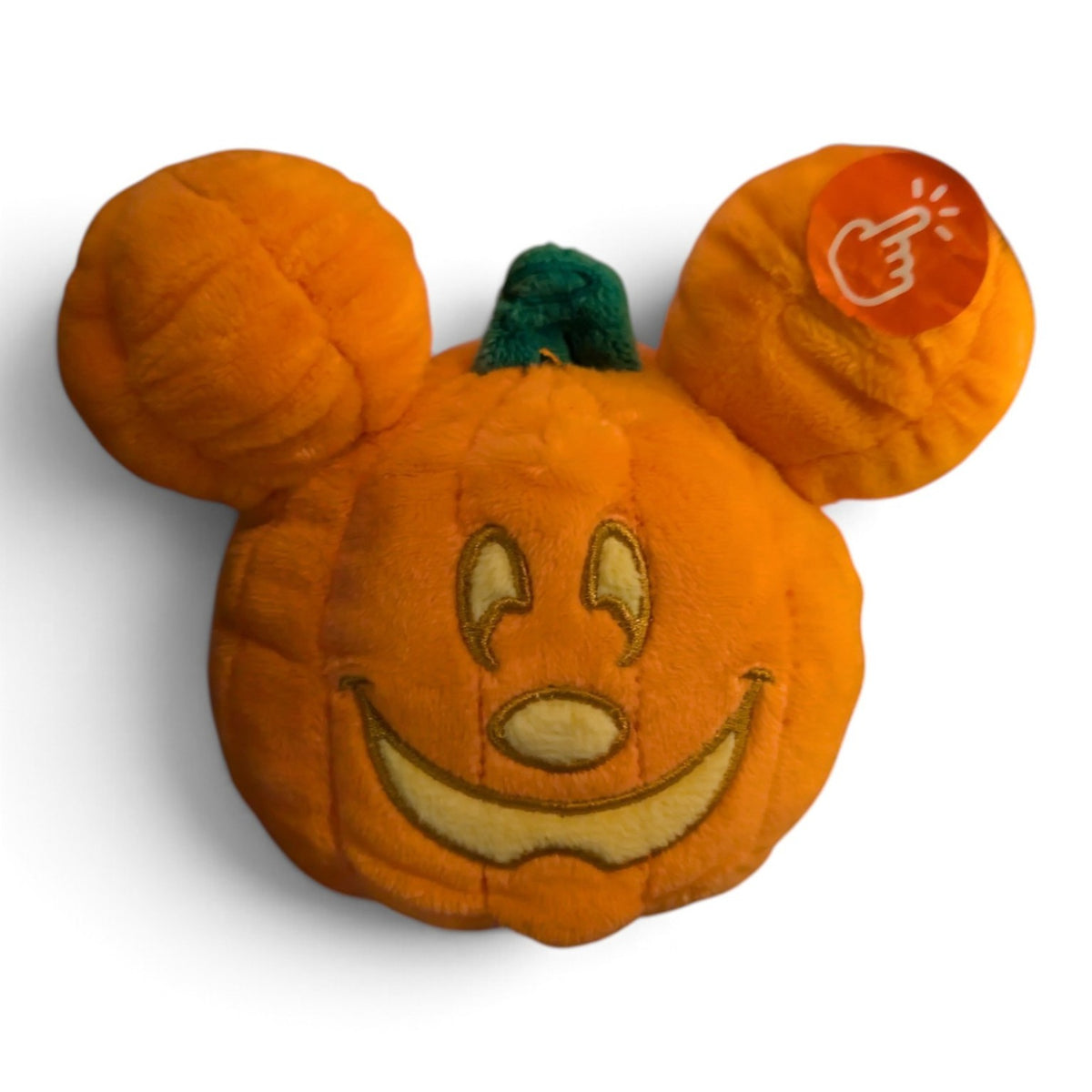 Peluche d’épaule Mickey Citrouille Halloween Disneyland Paris