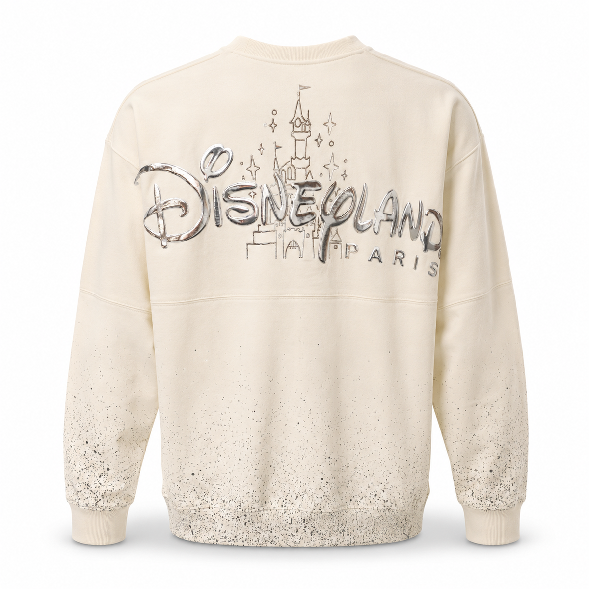 Spirit Jersey Disneyland Paris écru logo argenté vue de dos